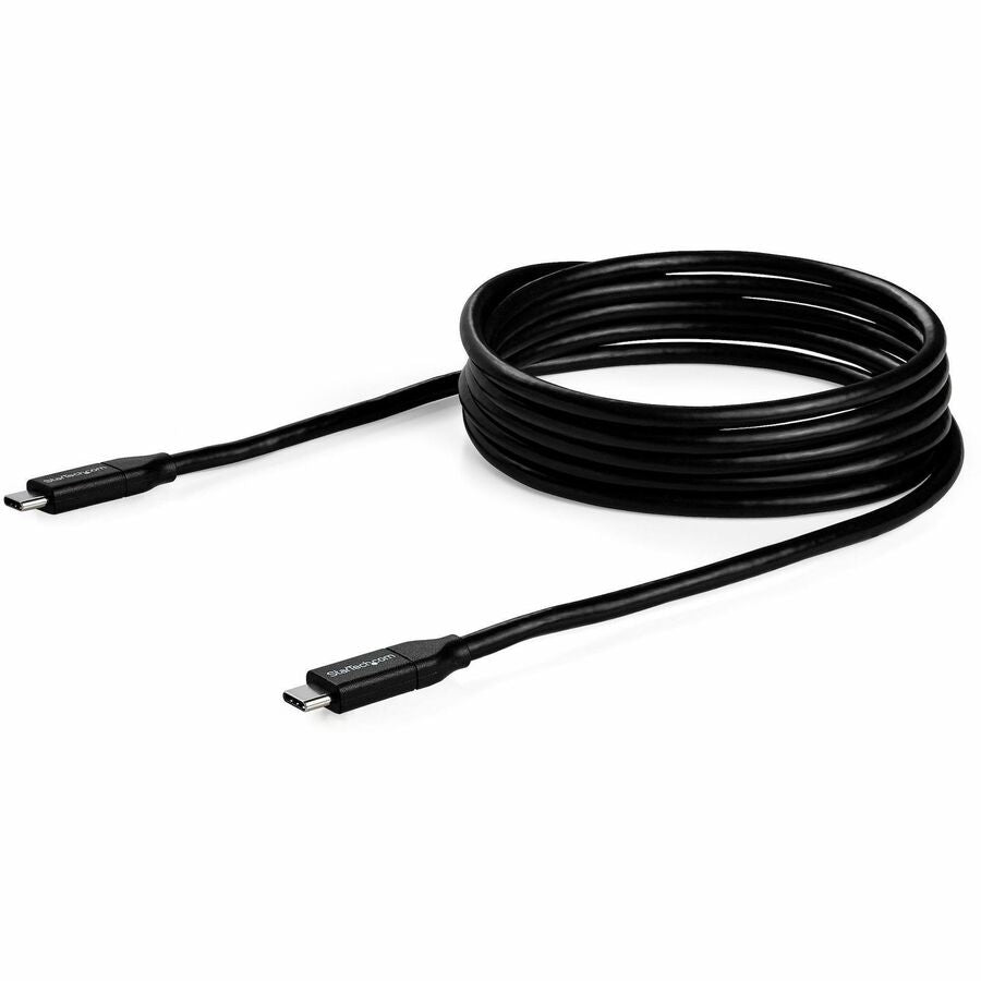 StarTech.com 2m USB-C to USB-C Cable with 5A Power Delivery - USB 2.0 Data Transfer and Fast Charging