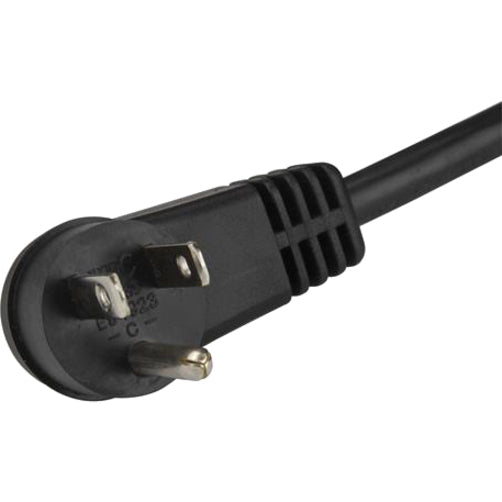 StarTech.com 10ft (3m) NEMA 5-15P to C13 Power Cord with Right-Angled Plug