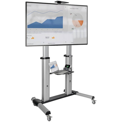 Eaton Tripp Lite Series Heavy-Duty Mobile TV Stand for 60 to 100 Inch Displays