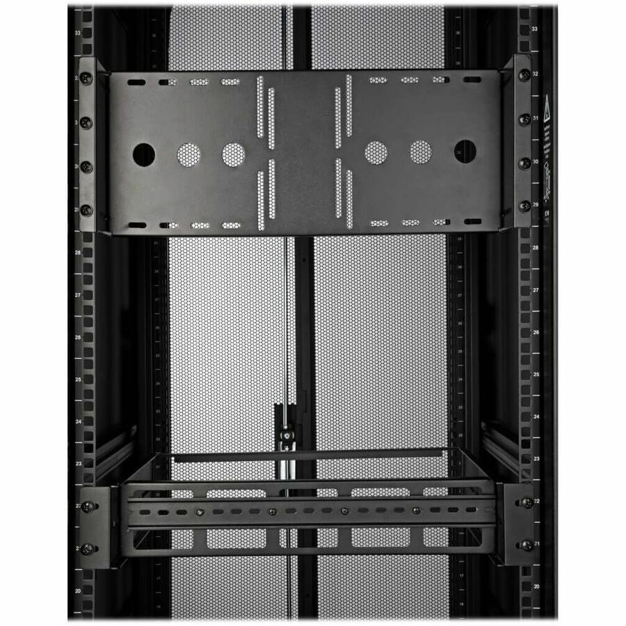 Eaton Tripp Lite Series SRDINRAIL2U Adjustable Rack-Mount DIN Rail Kit with Top Hat, Mini Top Hat, and G-Style Rails