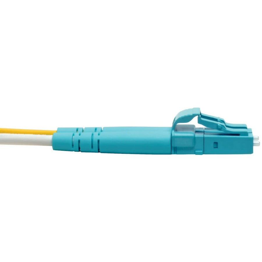 Eaton Tripp Lite Series 100G Duplex OM5 Multimode Fiber Optic Patch Cable, LC to LC, 6.6 ft, Lime Green