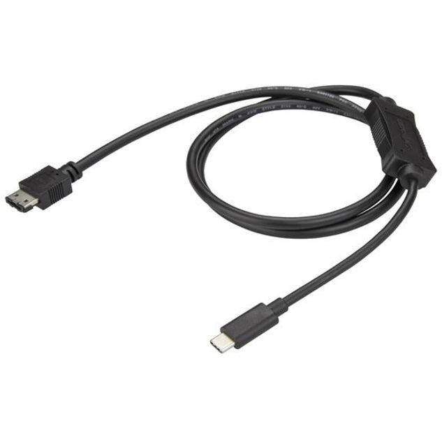 StarTech.com 3 ft USB-C to eSATA Cable - External Storage & Optical Drive Connection
