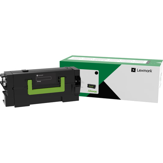 Lexmark Unison Original Extra High Yield Black Laser Toner Cartridge (Part #58D1X0E) for Lexmark MS725, MS823, MS825, MS826, MX721, MX722, MX725, MX822, MX826 Printers
