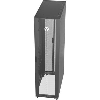 Vertiv VR Rack 48U Server Enclosure - 19-Inch Floor Standing Steel Cabinet with 600x1200mm Dimensions