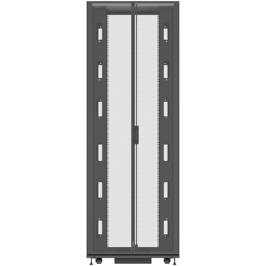 Vertiv VR Rack 48U Server Enclosure with 800x1200mm Dimensions and Tool-less Mounting