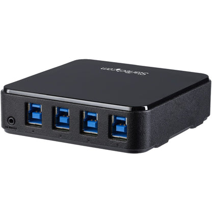 StarTech.com 4X4 USB 3.0 Peripheral Sharing Switch – 4 Port USB A/B Switch for Windows, Mac, Linux