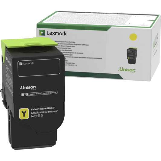 Lexmark Unison Original Yellow Toner Cartridge Part 78C10Y0 for Lexmark CX622de, CX625adhe, CS421dn, CS521dn, and More