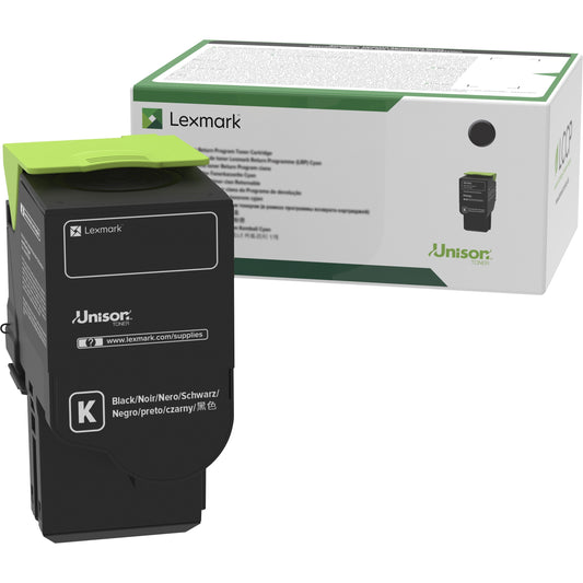 Xerox 78C10K0 Lexmark Unison Black Return Program Toner Cartridge for Lexmark CX622 and CX625 Series