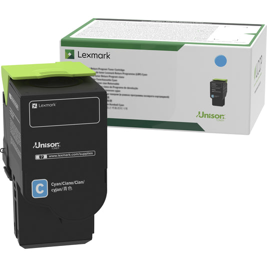Lexmark Unison Cyan Ultra High Yield Laser Toner Cartridge Part 78C1UC0