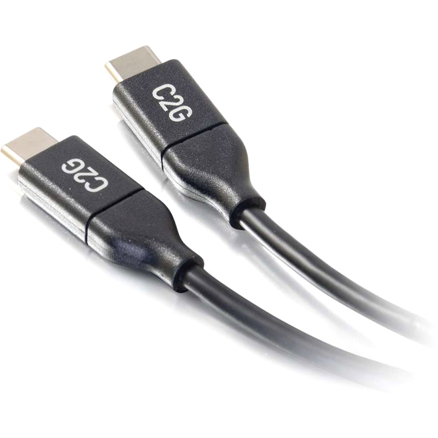 C2G 10ft USB C Cable - USB 2.0 (5A) Male to Male by Legrand Group