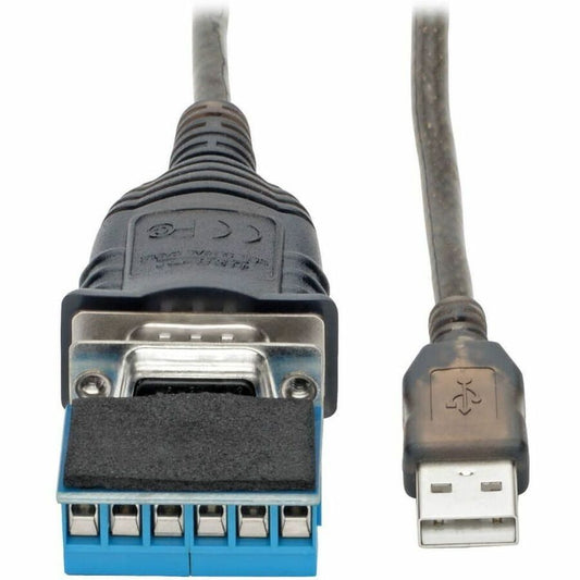 Eaton Tripp Lite Series USB to RS485/RS422 FTDI Serial Adapter Cable U209-30N-IND, 30 inches
