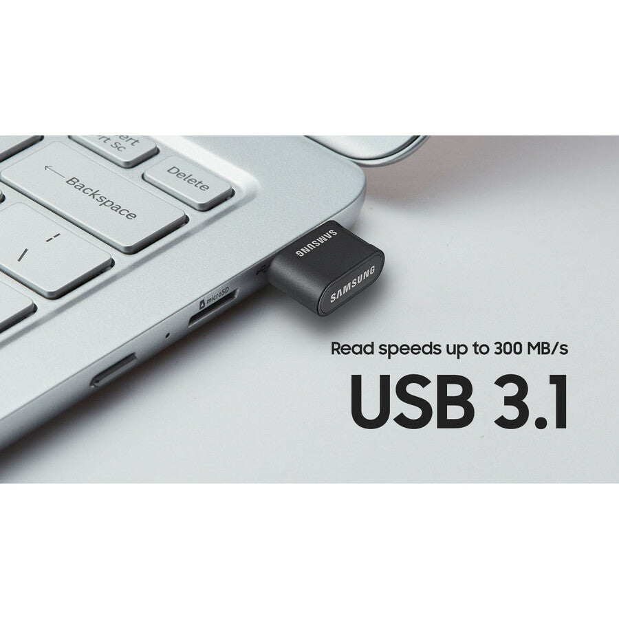 Samsung USB 3.1 Flash Drive FIT Plus 256GB – Compact, Durable, High-Speed Storage Solution