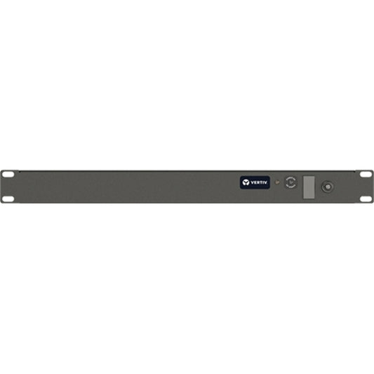 Vertiv Geist VP9562 Basic 10-Outlets NEMA 5-15R Rack PDU - 120V, 15A, 1U Horizontal Power Distribution Unit