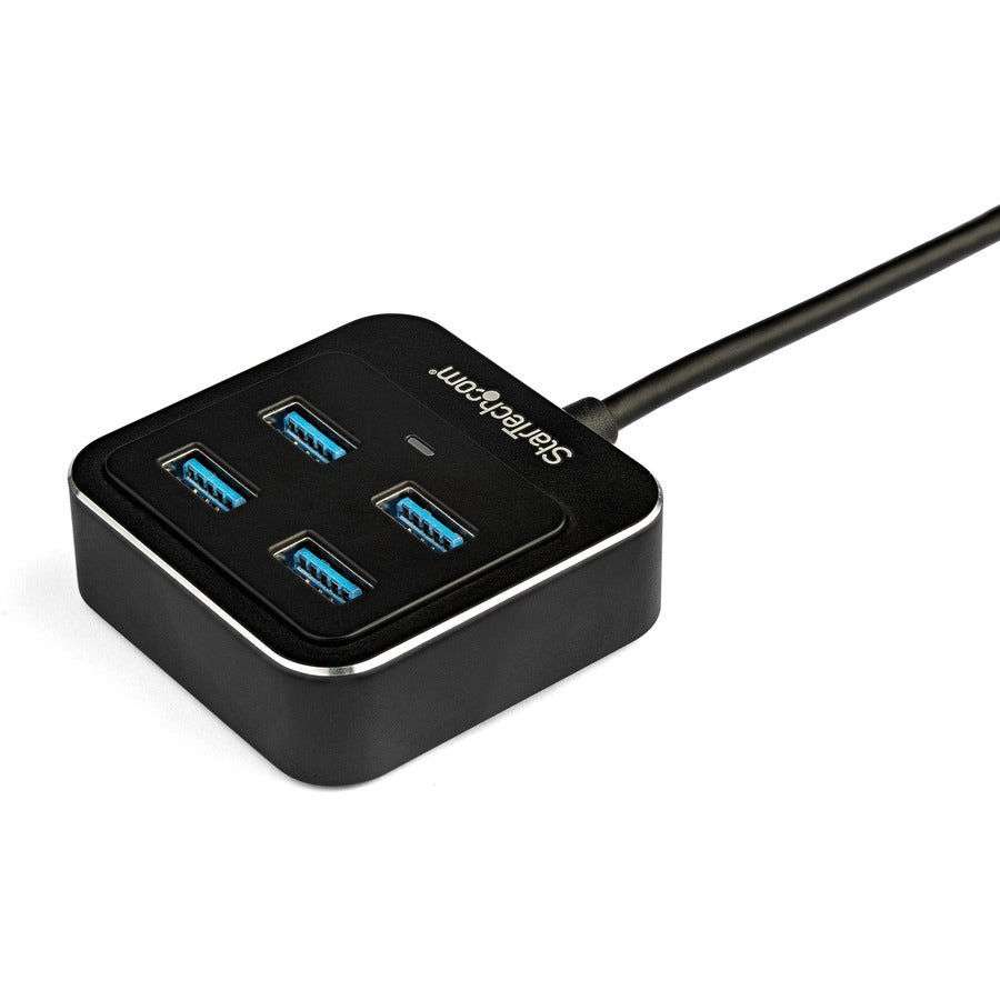 StarTech.com 4-Port USB-C Hub - USB-C to 4x USB-A - 10Gbps USB 3.2 Gen 2 - Bus-Powered Portable USB Adapter