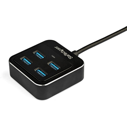 StarTech.com 4-Port USB-C Hub - USB-C to 4x USB-A - 10Gbps USB 3.2 Gen 2 - Bus-Powered Portable USB Adapter