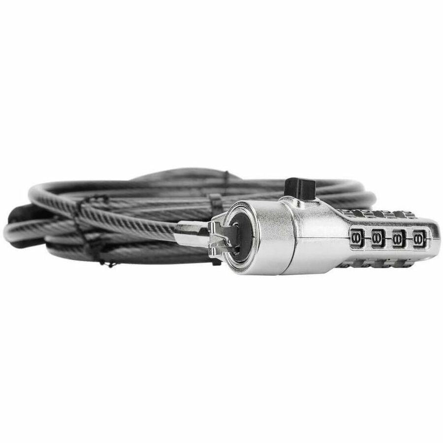 Targus DEFCON Compact Serialized Combo Cable Lock for Tablets and Slim Devices