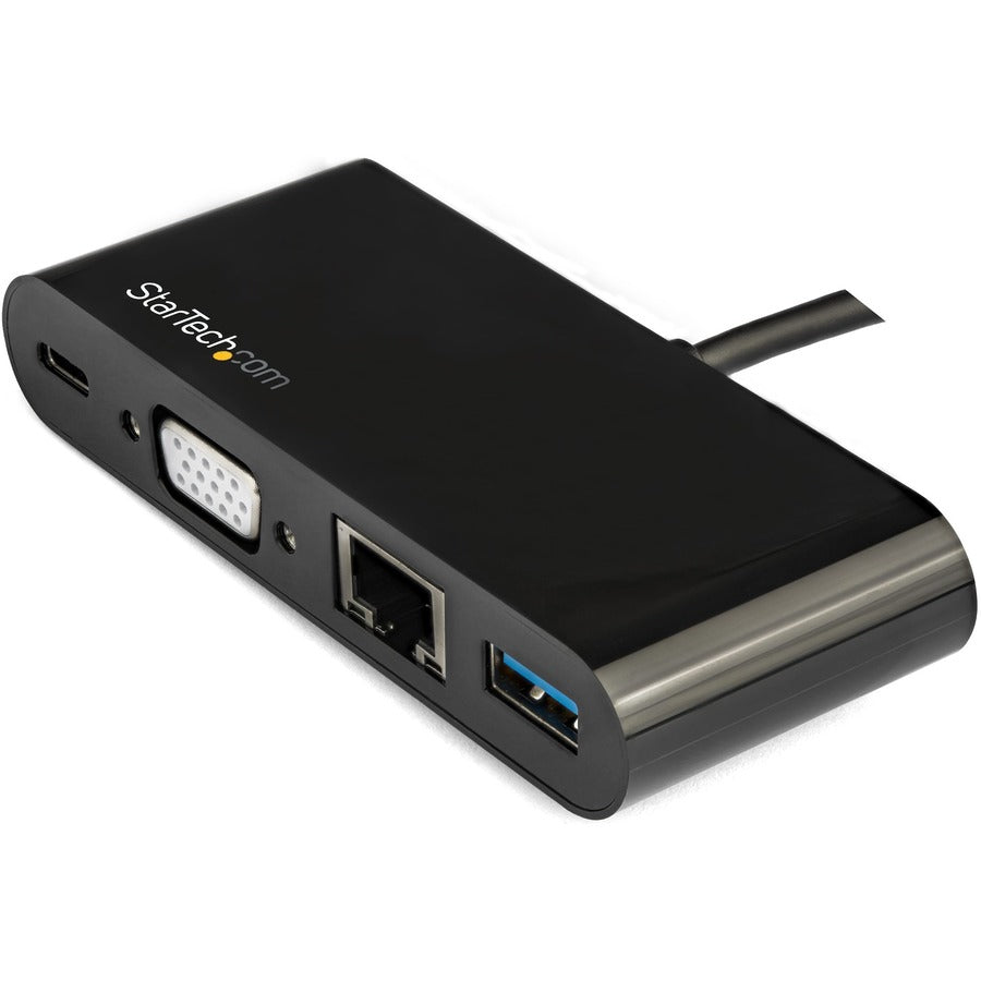 StarTech.com USB-C VGA Multiport Adapter with Power Delivery and Gigabit Ethernet – Part DKT30CVAGPD