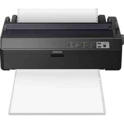 Epson LQ-2090II N Network Impact Dot Matrix Printer - Monochrome, 24-Pin, Ethernet & USB Connectivity