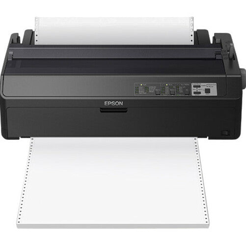 Epson LQ-2090II N Network Impact Dot Matrix Printer - Monochrome, 24-Pin, Ethernet & USB Connectivity
