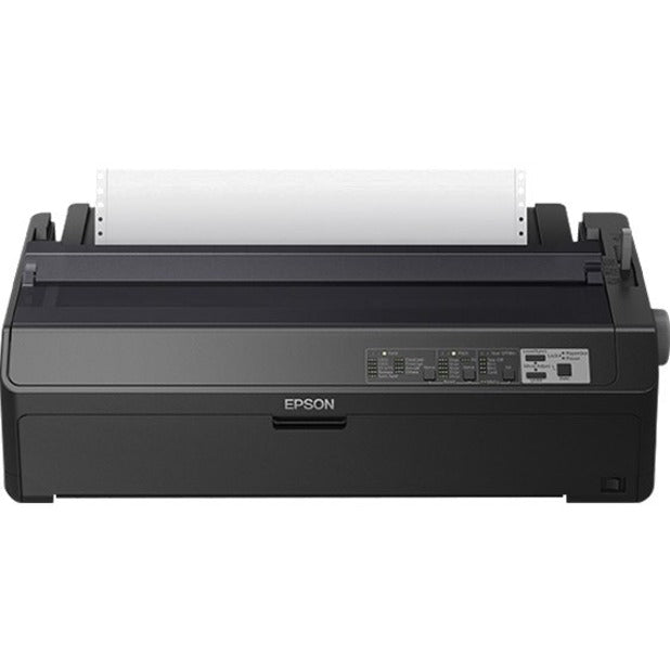 Epson LQ-2090II N Network Impact Dot Matrix Printer - Monochrome, 24-Pin, Ethernet & USB Connectivity