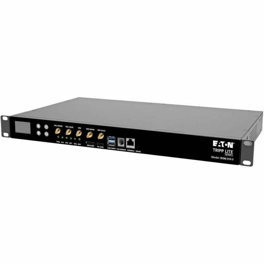 Eaton Tripp Lite Series 16-Port Serial Console Server with 4G LTE, Dual Gigabit Ethernet, Wi-Fi, and USB Ports