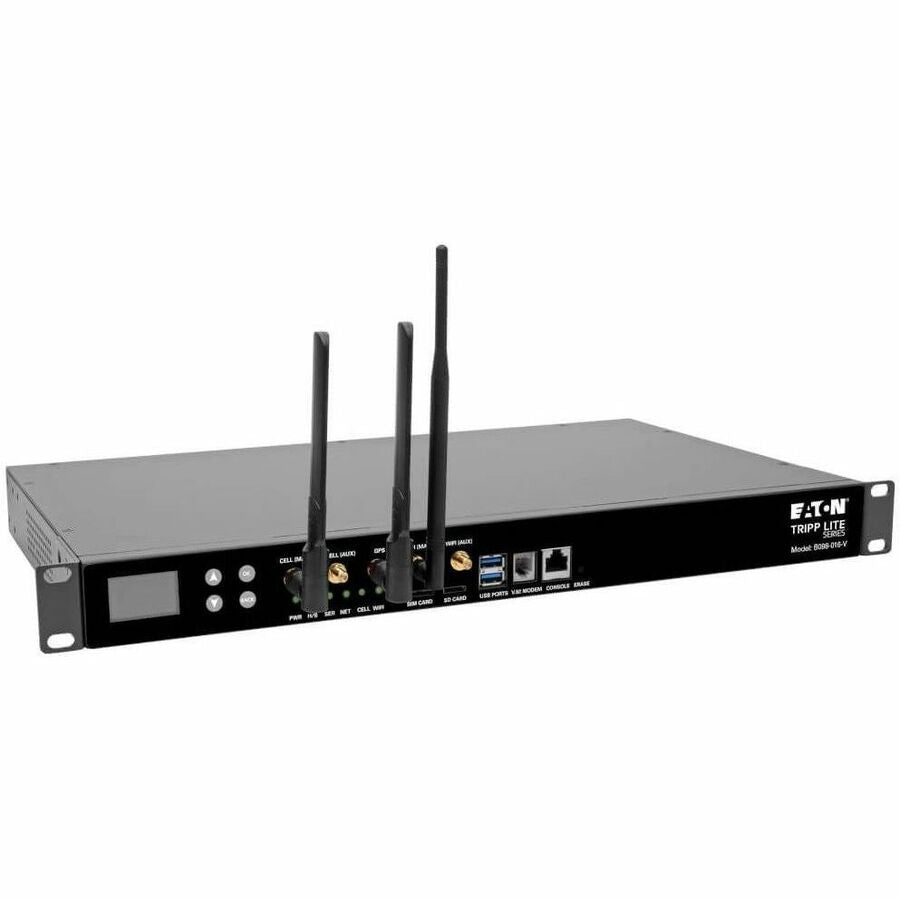 Eaton Tripp Lite Series 16-Port Serial Console Server with 4G LTE, Dual Gigabit Ethernet, Wi-Fi, and USB Ports