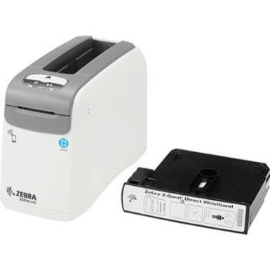 Zebra ZD510-HC Healthcare Wristband Printer - Portable Monochrome Direct Thermal Printing for Medical and Entertainment Use