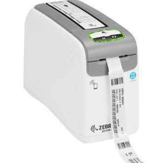 Zebra ZD510-HC Healthcare Wristband Printer - Portable Monochrome Direct Thermal Printing for Medical and Entertainment Use