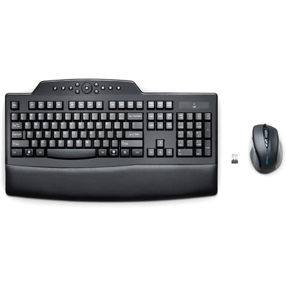 Kensington Pro Fit Wireless Comfort Desktop Set with Ergonomic Keyboard and Mouse