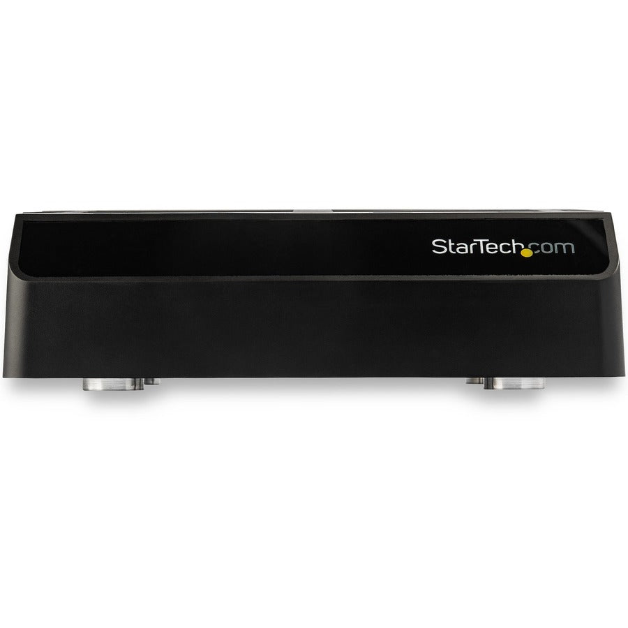 StarTech.com SDOCK4U313 4-Bay USB 3.1 SATA HDD Docking Station for 2.5" and 3.5" SSDs/HDDs - External, Hot-Swap, SATA III, USB-C & USB-A Compatibility