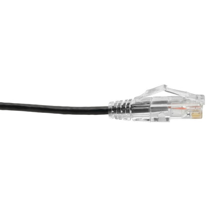 Eaton Tripp Lite Series Cat6 Gigabit Snagless Slim UTP Ethernet Cable (RJ45 M/M), Black, 7 ft.