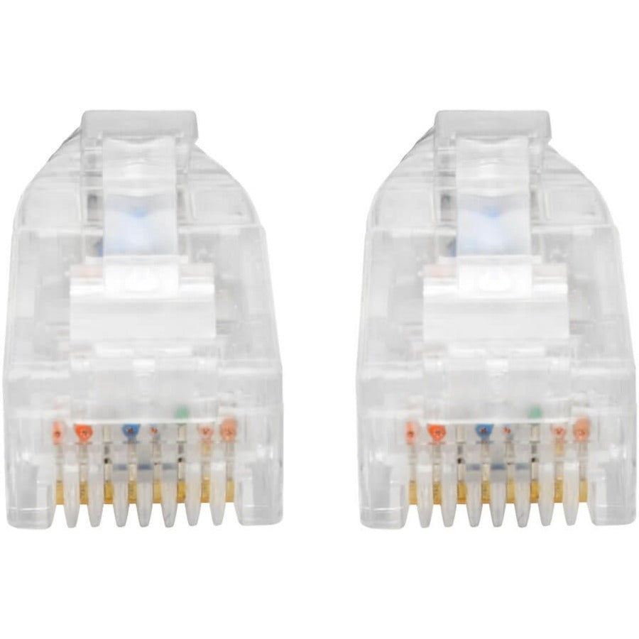 Eaton Tripp Lite Series Cat6 Gigabit Snagless Slim UTP Ethernet Cable (RJ45 M/M), Blue, 10 ft.