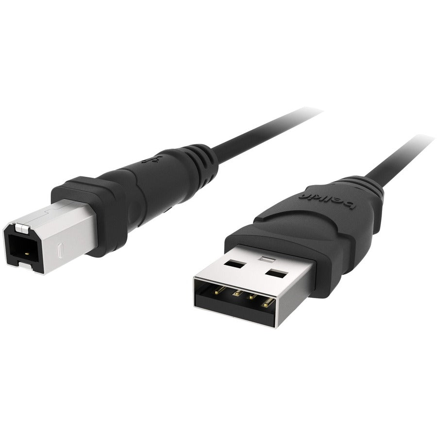 Belkin Hi-Speed USB 2.0 Cable (F3U133B06) – 6 ft Data Transfer Cable for Printers, Scanners, External Hard Drives