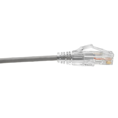 Eaton Tripp Lite Series Cat6 Gigabit Snagless Slim UTP Ethernet Cable (RJ45 M/M), 10 ft, Gray