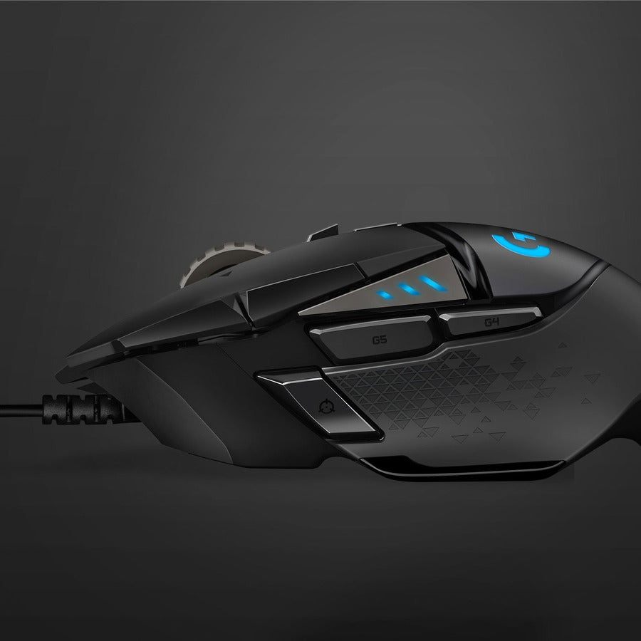 Logitech G502 HERO High Performance Gaming Mouse with Customizable RGB and Weights