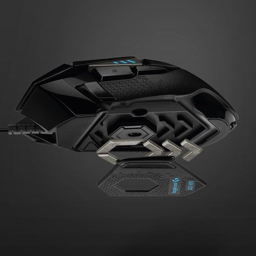 Logitech G502 HERO High Performance Gaming Mouse with Customizable RGB and Weights