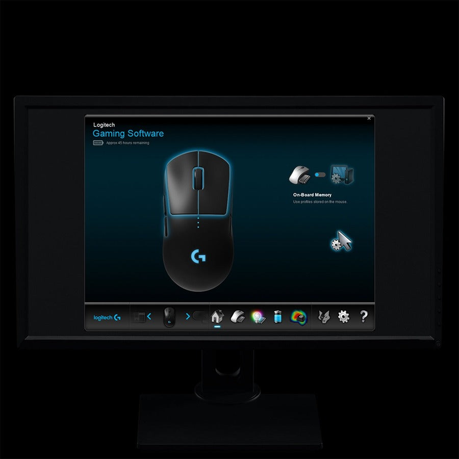 Logitech Pro Wireless Gaming Mouse - HERO 16K Sensor, LIGHTSPEED Wireless, 8 Programmable Buttons