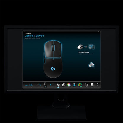 Logitech Pro Wireless Gaming Mouse - HERO 16K Sensor, LIGHTSPEED Wireless, 8 Programmable Buttons