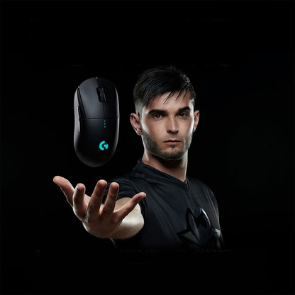 Logitech Pro Wireless Gaming Mouse - HERO 16K Sensor, LIGHTSPEED Wireless, 8 Programmable Buttons