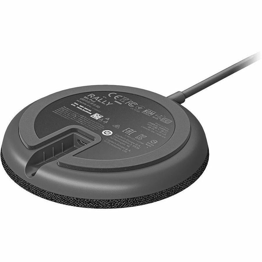 Logitech Rally Mic Pod for Rally, Rally Bar, and Rally Bar Mini – Graphite