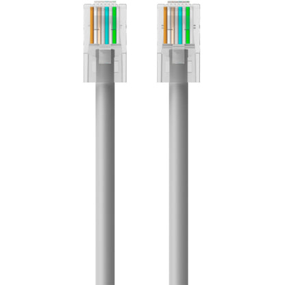 Belkin CAT5e Patch Cable - 7 ft Gray RJ45 Ethernet Network Cable for LAN Connectivity