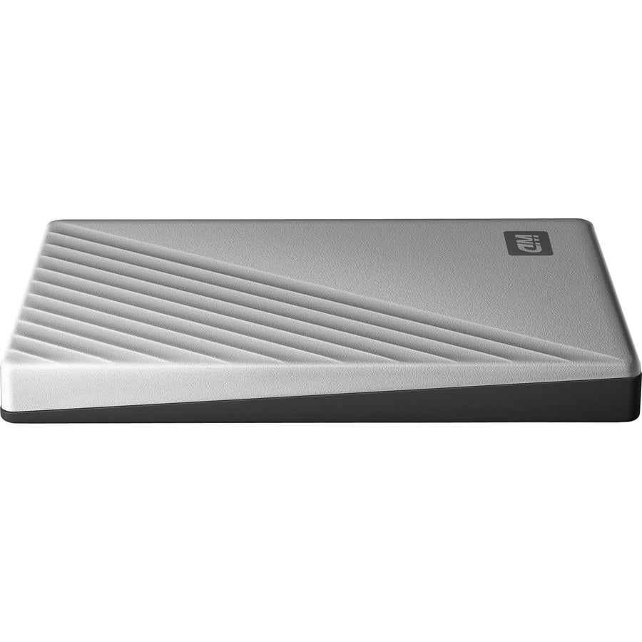 Western Digital My Passport Ultra for Mac 2TB Portable External Hard Drive - USB-C and USB 3.0 Compatibility, Silver