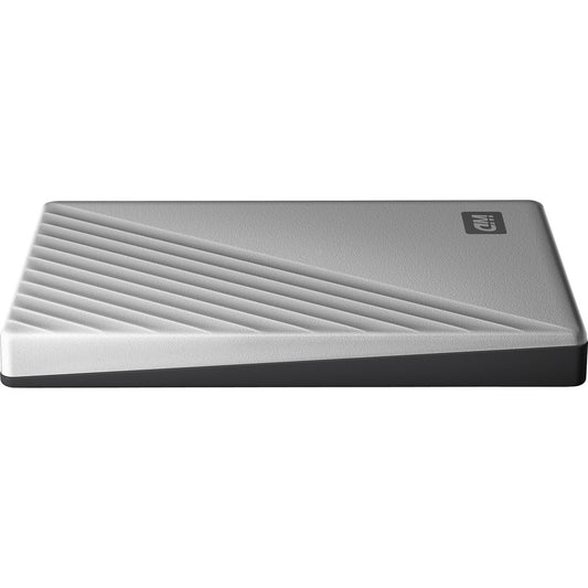 Western Digital My Passport Ultra for Mac 2TB Portable External Hard Drive - USB-C and USB 3.0 Compatibility, Silver