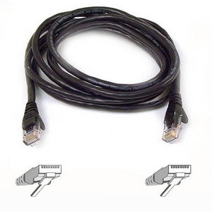 Belkin Cat6 Snagless Ethernet Cable - 1 ft Red for Reliable Network Connections