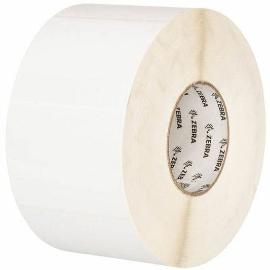Zebra Technologies Z-Select 4000T Thermal Transfer Multipurpose Label - 4 x 4 inches, Square, White, 700 Labels per Roll
