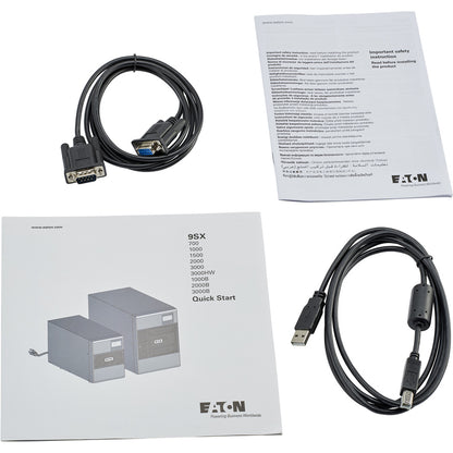 Eaton 9SX 1000VA Tower UPS - Double Conversion Online Power Protection with NEMA 5-15R Outlets and Remote Management