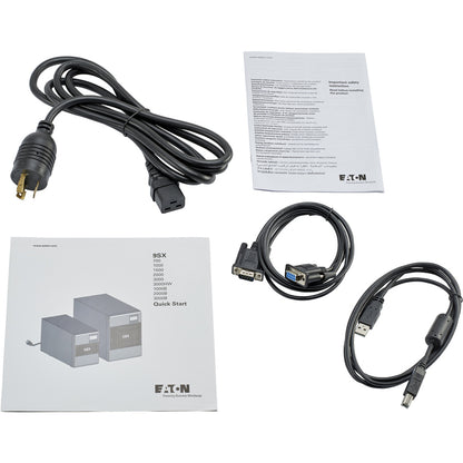 Eaton 9SX 3000VA Tower UPS with 2700W Power Capacity and Double Conversion Protection