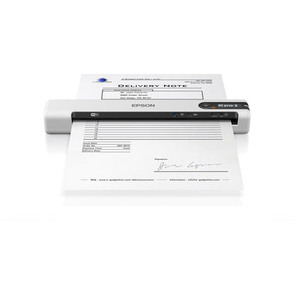 Epson DS-80W Wireless Portable Document Scanner - 600 dpi Optical, Compact & Fast