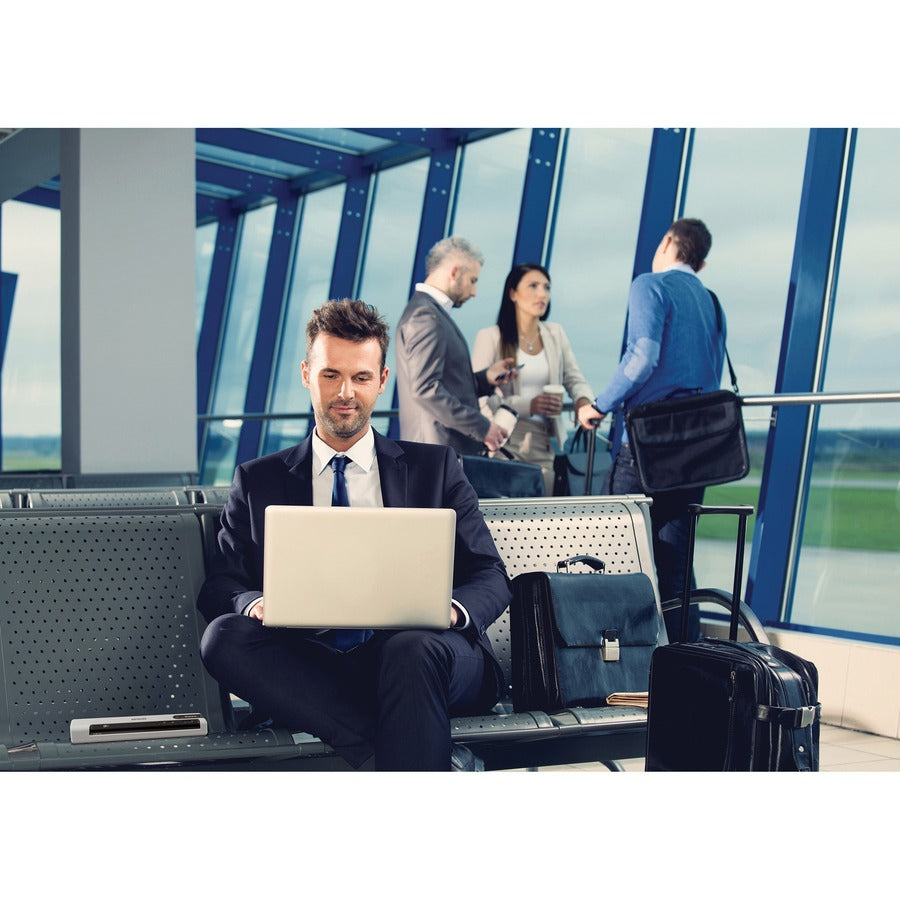 Epson DS-80W Wireless Portable Document Scanner - 600 dpi Optical, Compact & Fast