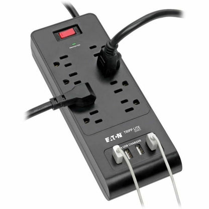 Eaton Tripp Lite Series 8-Outlet Surge Protector with USB Ports (TLP864USBB)
